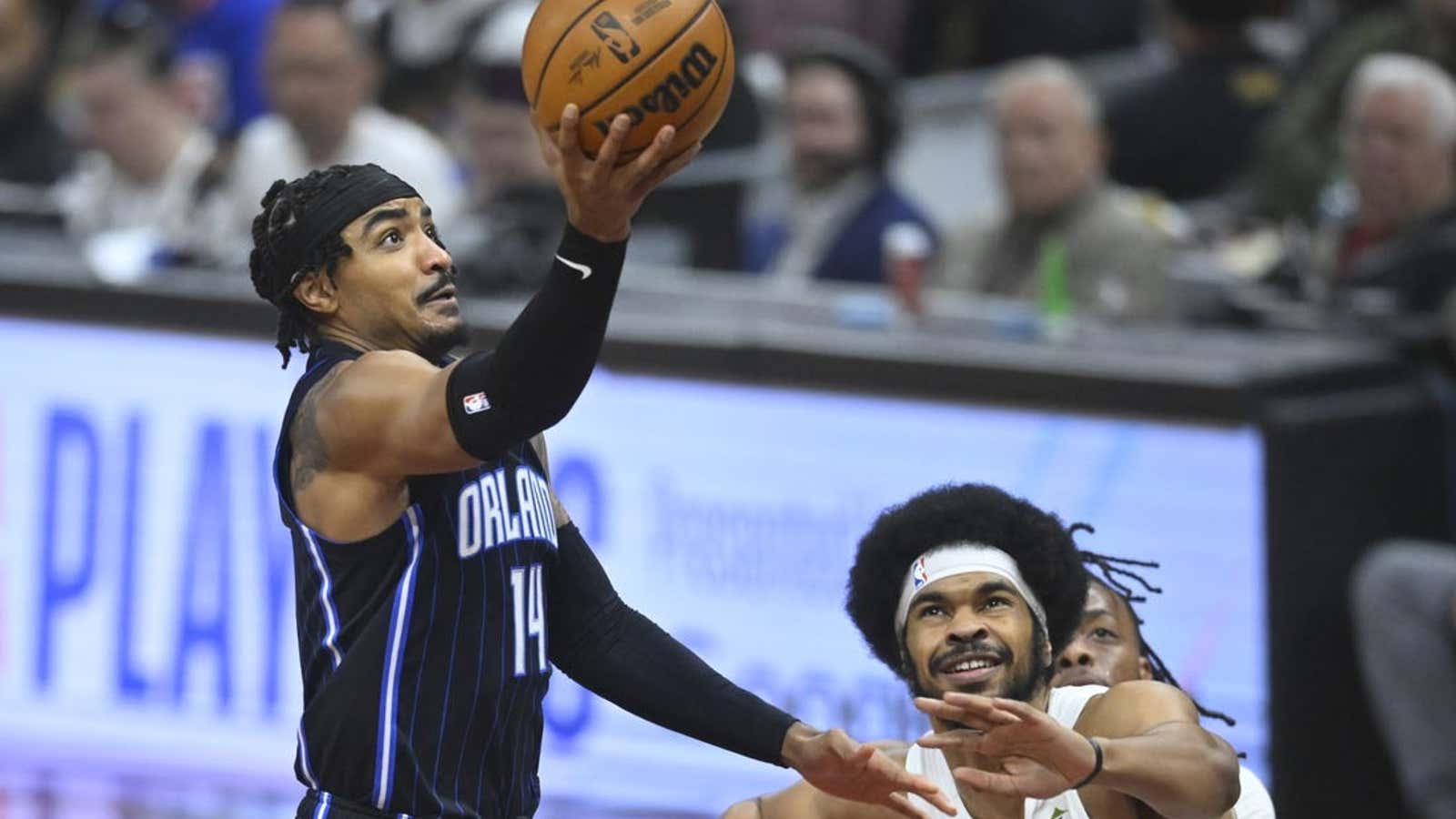 Image for Magic's Gary Harris to play in Game 7, Cavs' Jarrett Allen uncertain