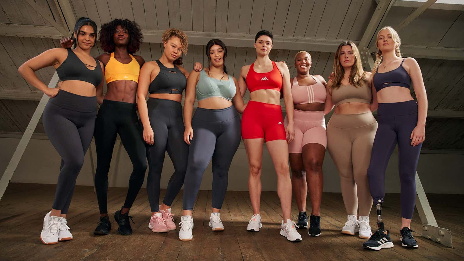Adidas's sports bra ad celebrates breasts in all shapes and sizes
