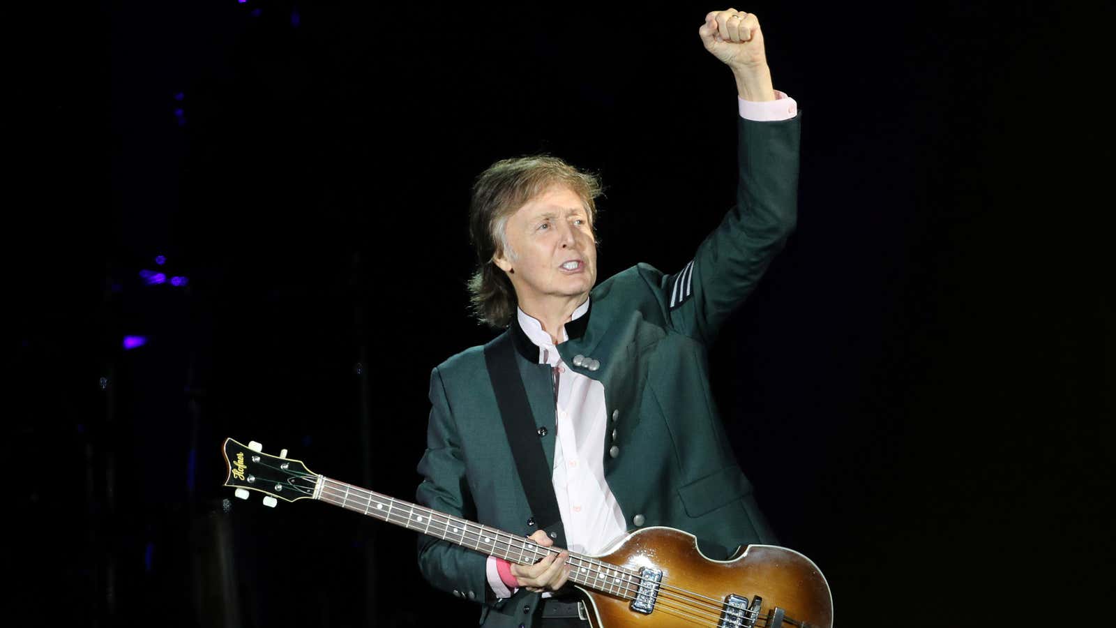 Sir Paul is still getting those paychecks.