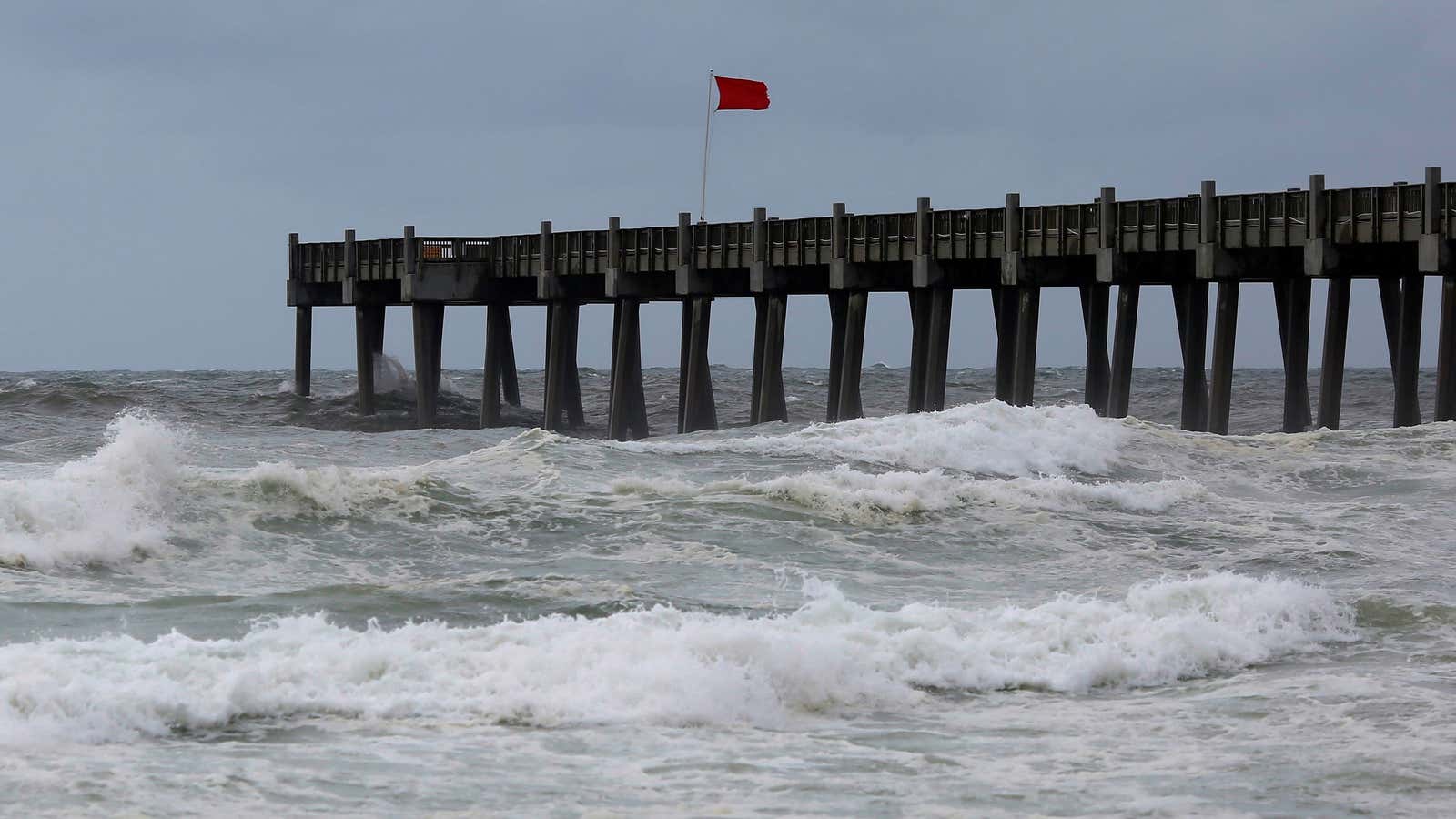 A warning of conditions to come in the Florida Panhandle.