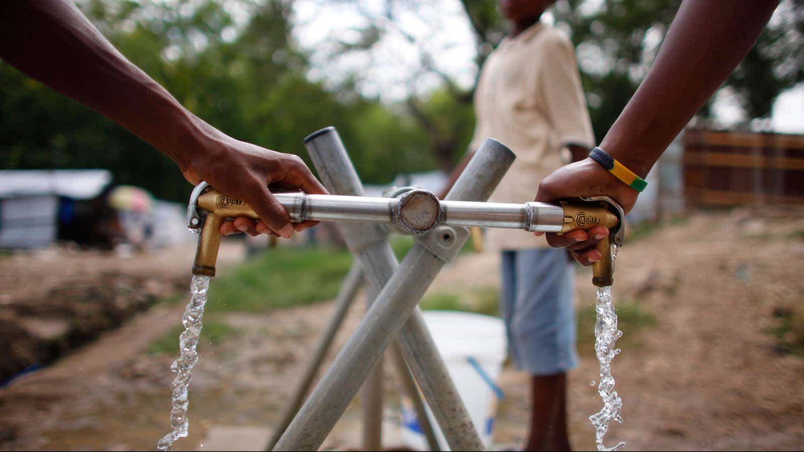 It took years, but eventually scientists figured out that water contaminated with sewage carries the pathogen that causes the disease.