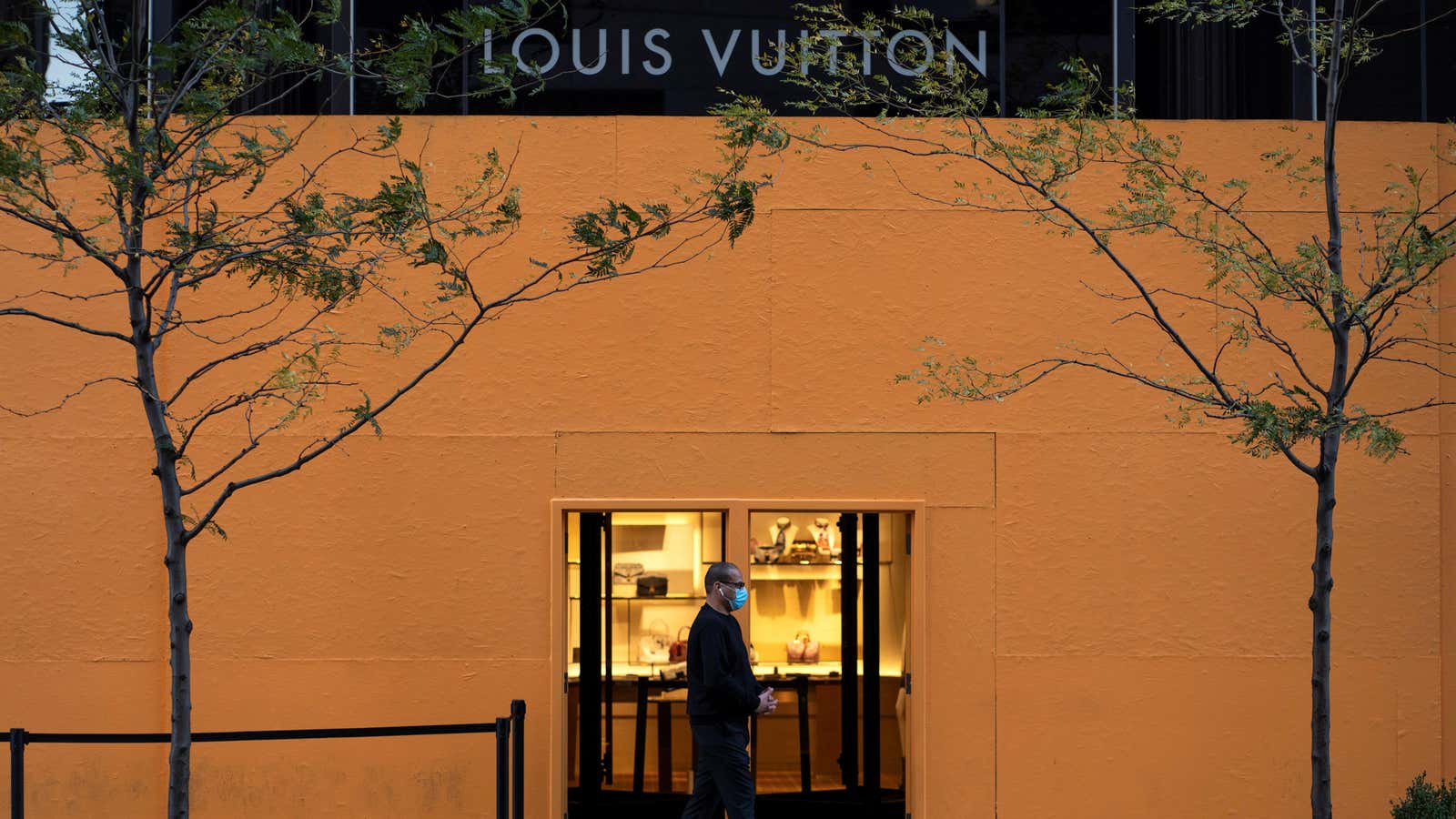 Louis Vuitton to close store hit by protest