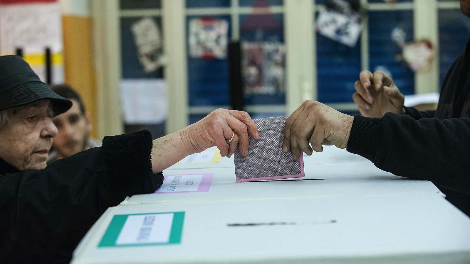 Italians prepare to split the vote.