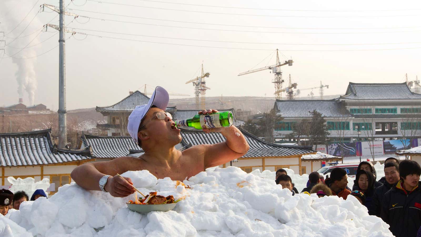 Snow beer is number one. Beer in snow, less so.