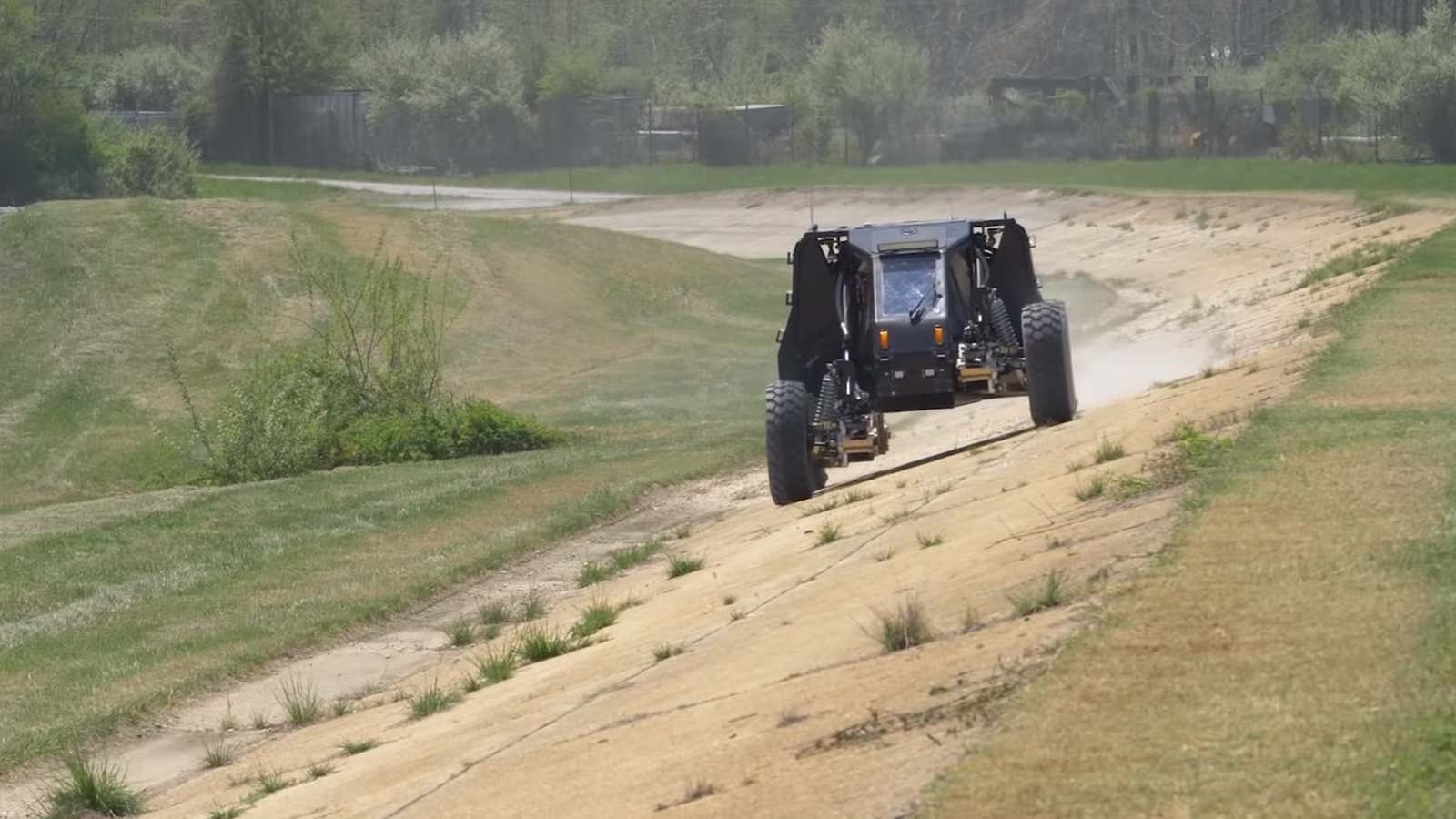 DARPA’s new cars are mechanical mountain goats