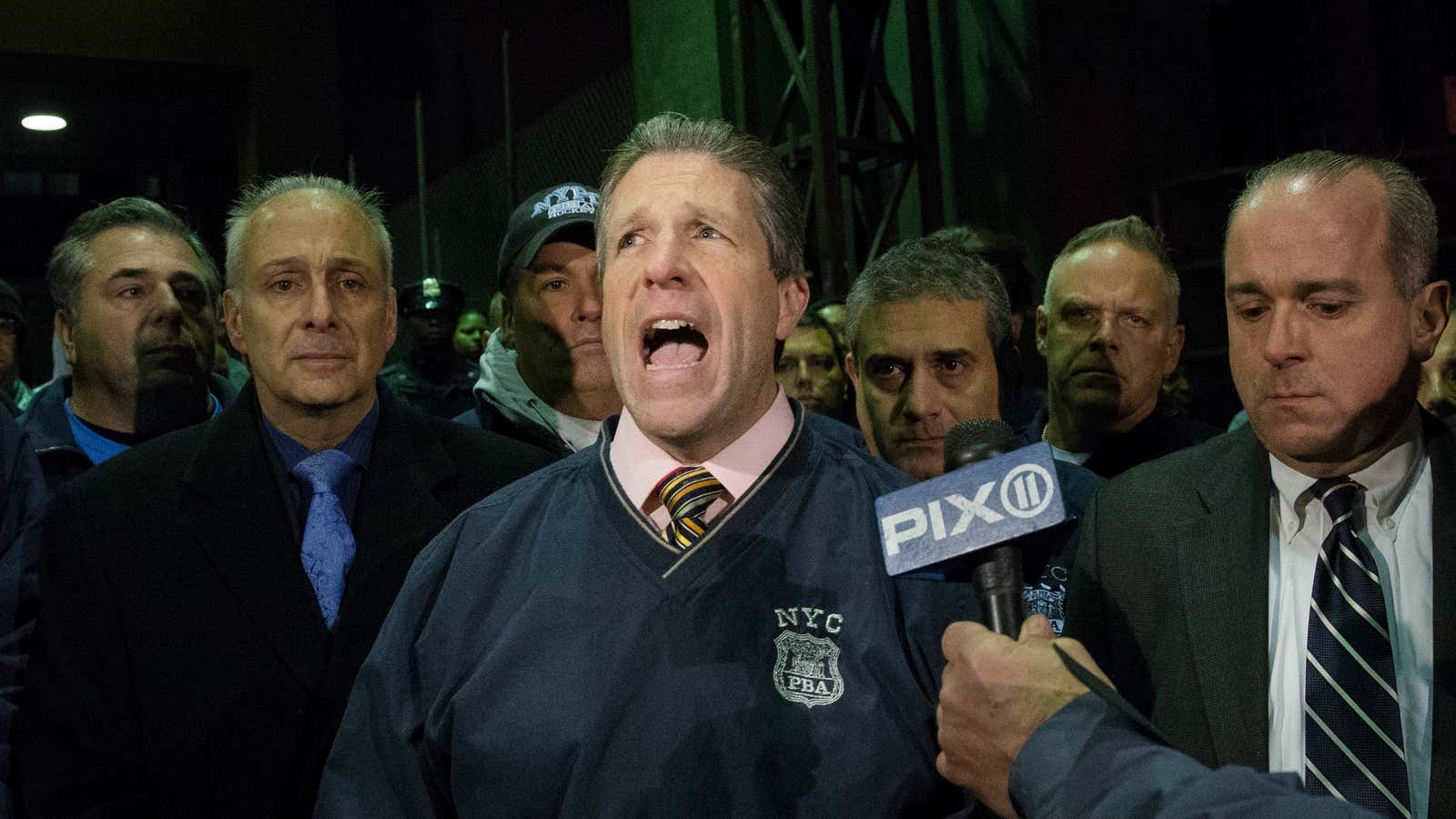 P.B.A. leader Patrick Lynch is the latest in a line of union heads to attack the mayor of New York.