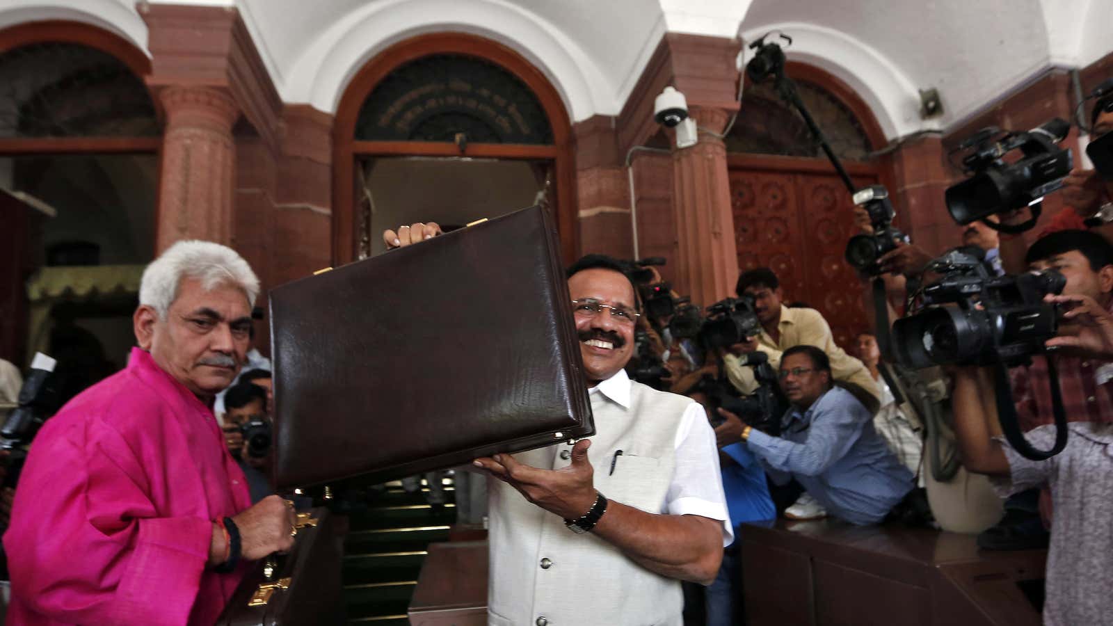 Sadananda Gowda presented his first rail budget.