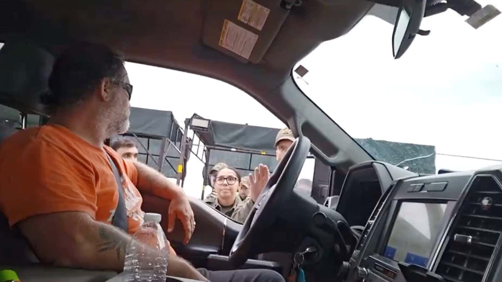 Image for Watch Brain Geniuses Get Arrested For Refusing To Answer 'Are You A Citizen' At U.S. Border