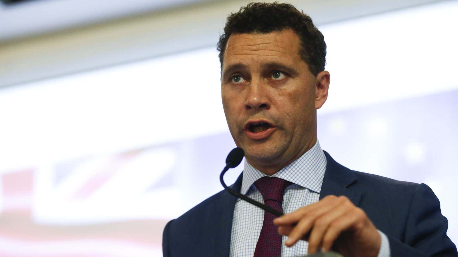 UKIP MEP Steven Woolfe.