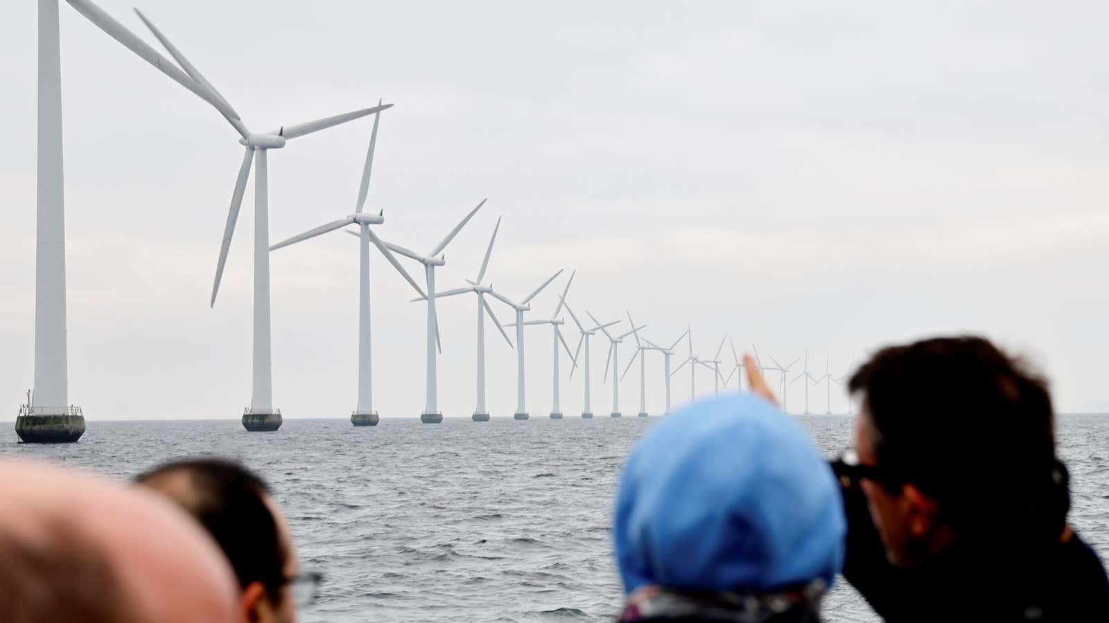 Tech companies are the biggest corporate customers for power from offshore wind farms.