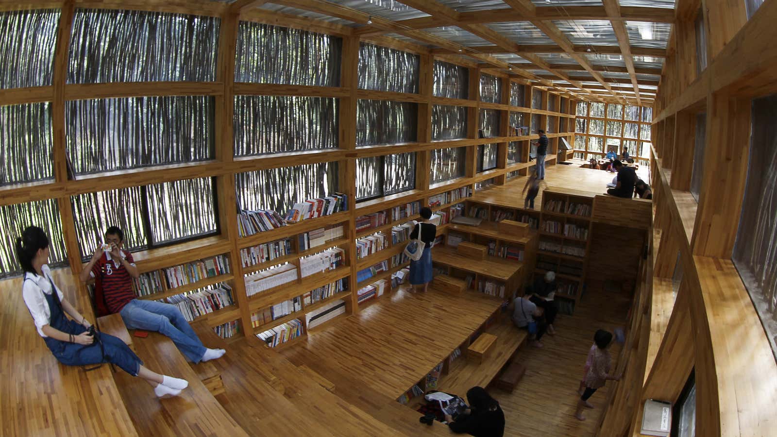 Liyuan Library in Beijing.