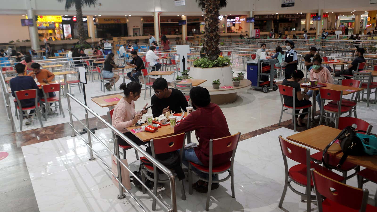 Shopping malls in India still struggling with Covid-19 slump