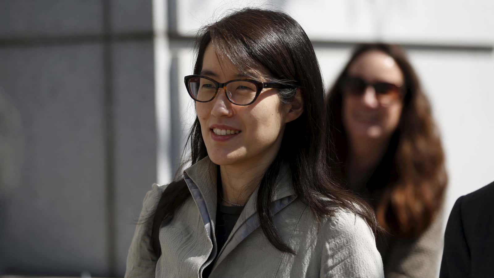 Ellen Pao, symbol of sexism in tech.