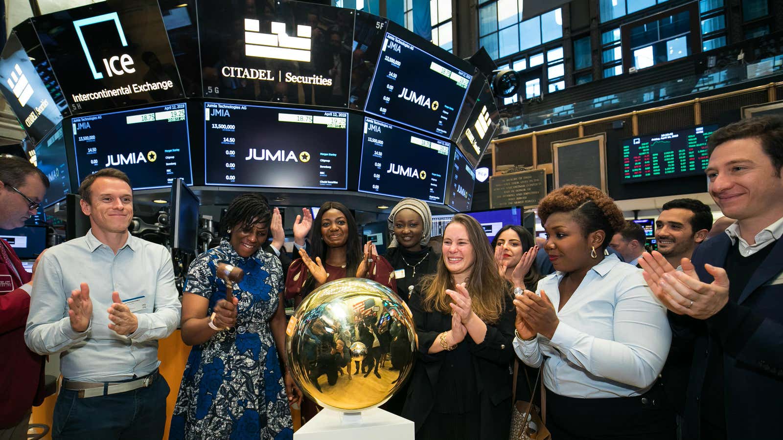 Jumia’s coming out party on the NYSE.