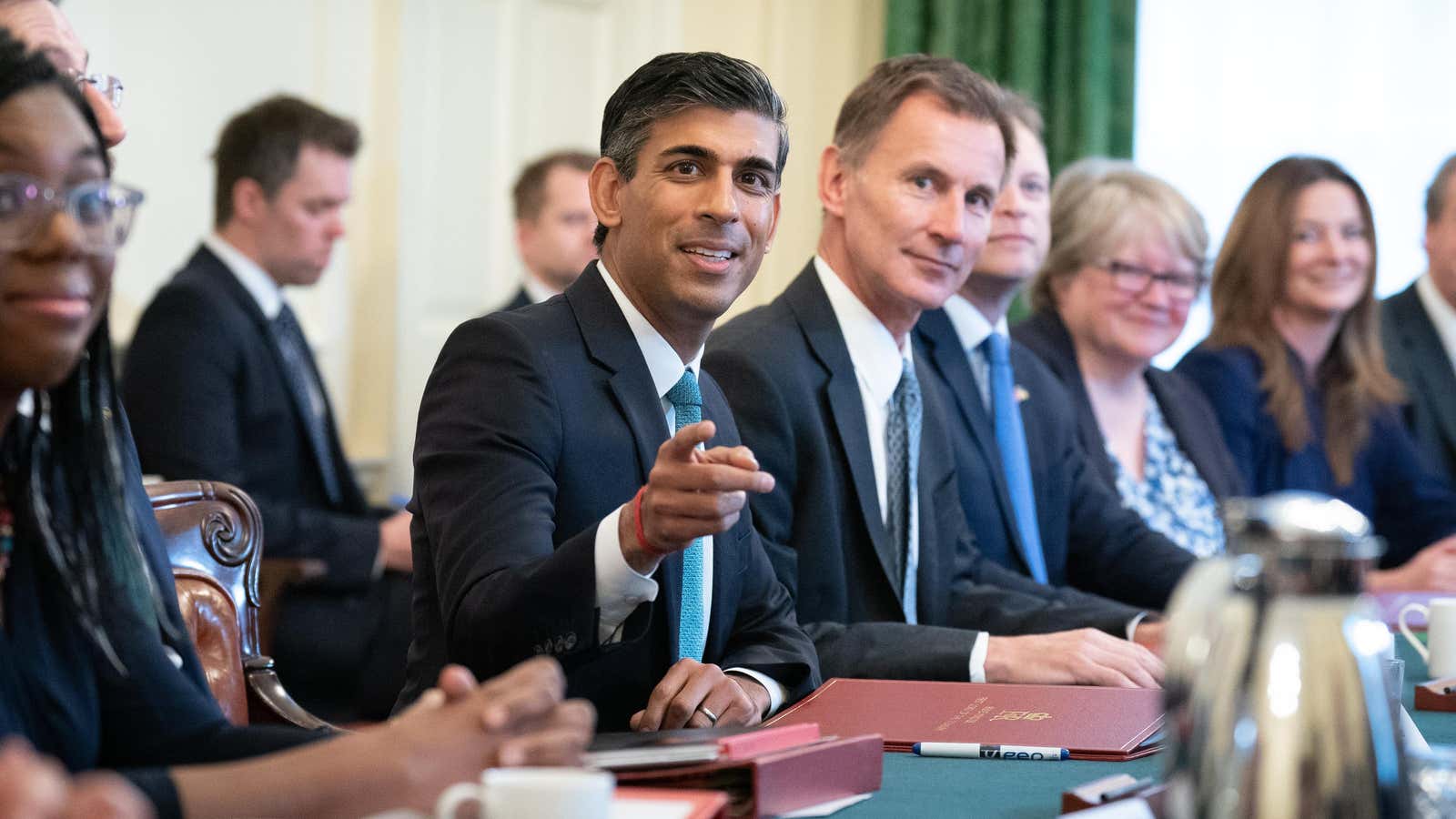 All eyes on Rishi Sunak and Jeremy Hunt.