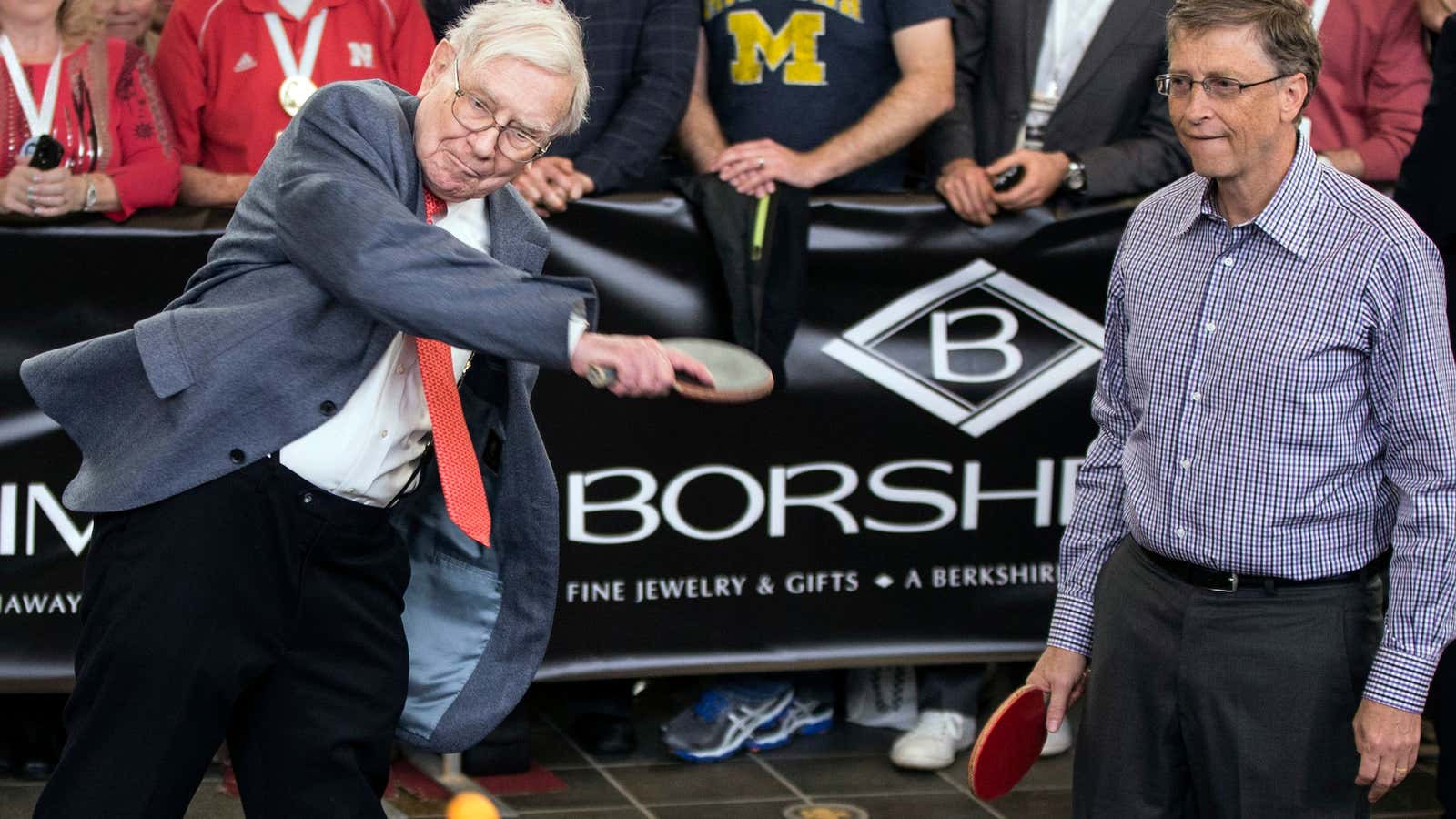 Despite talk of succession, Buffett looks more sprightly than BFF Gates.