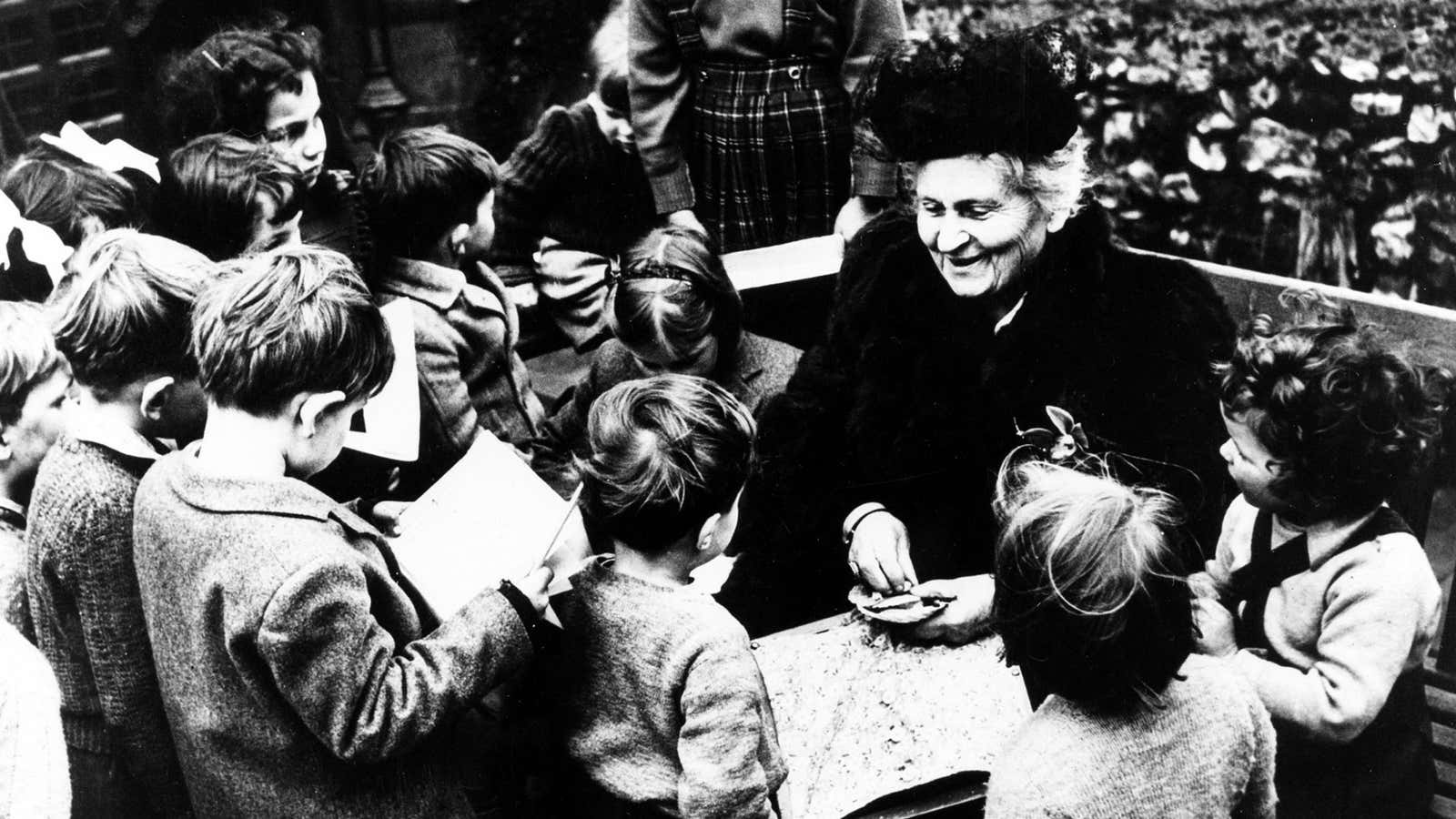 Maria Montessori’s lessons endure even in the age of the iPad.