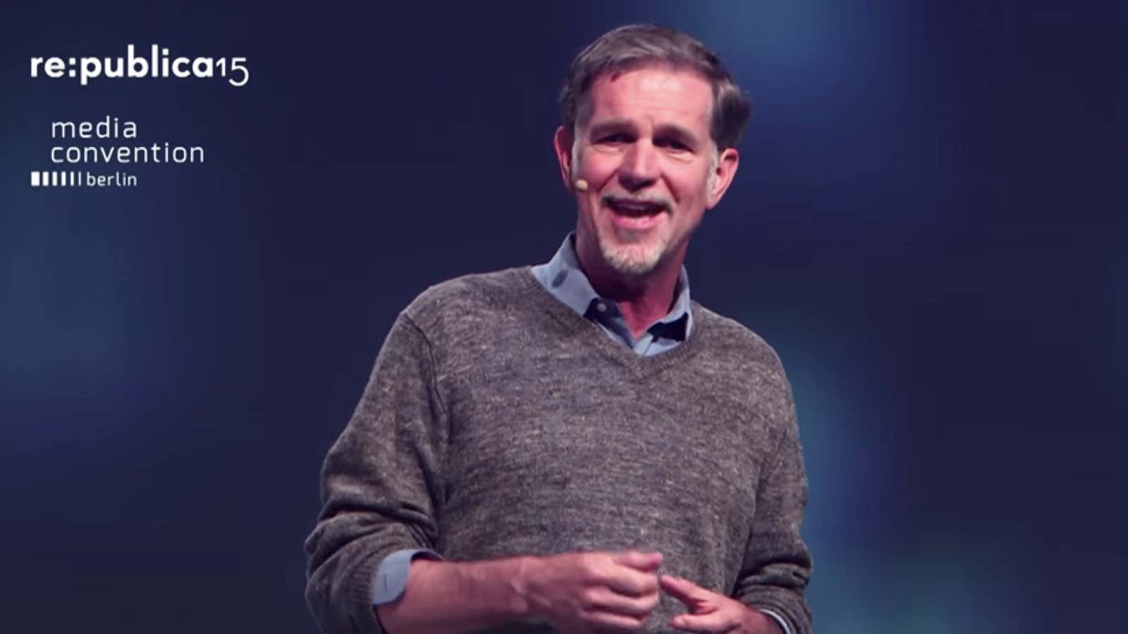 Netflix’s Reed Hastings predicts the future of TV over the next 20 years