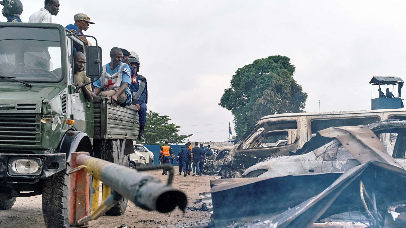 Sporadic protests and violence has been common in DR Congo in 2017.