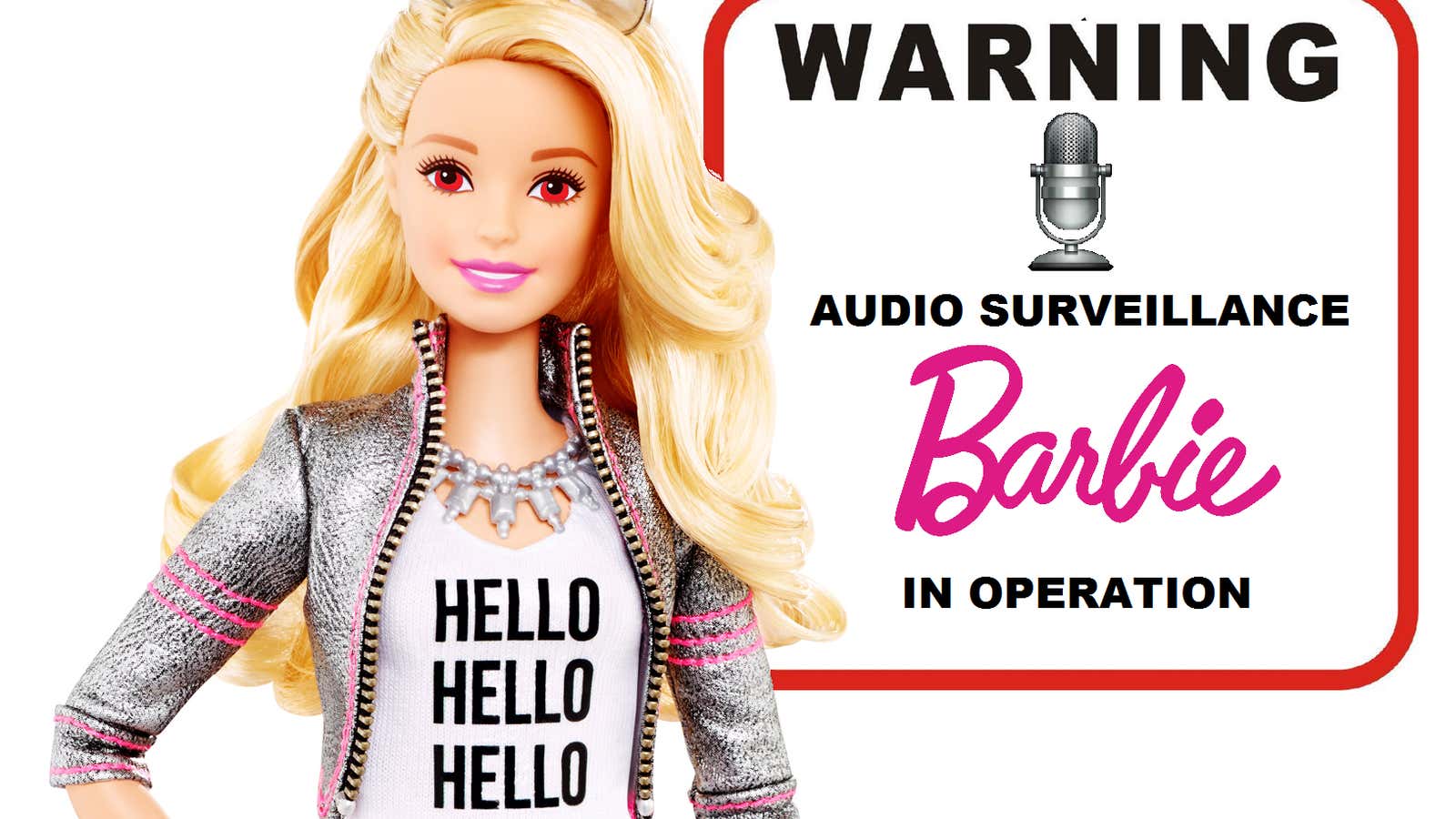 A whole new side of Barbie.