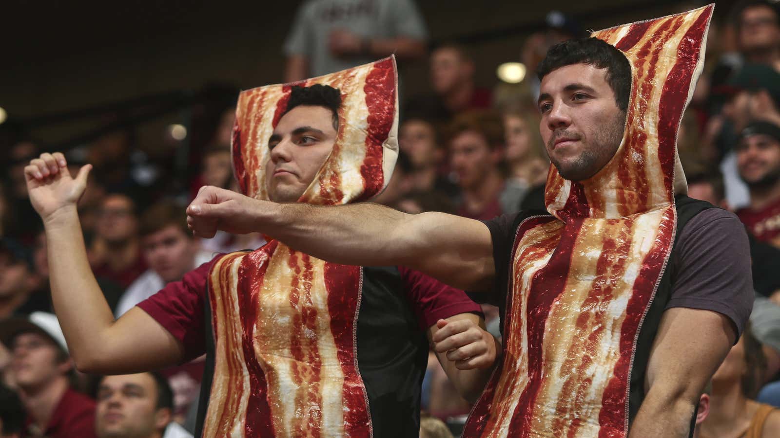 Bacon fanatics can relax.