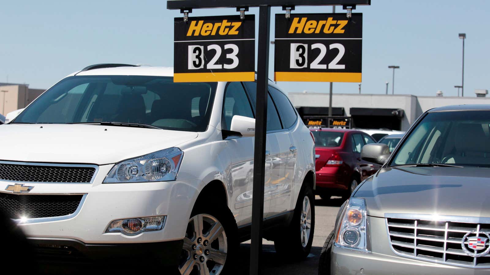 Rental car prices are soaring.