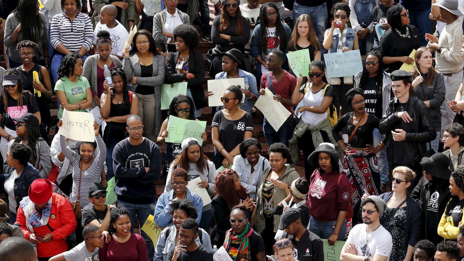 Shutting down campus for hiked up fees.