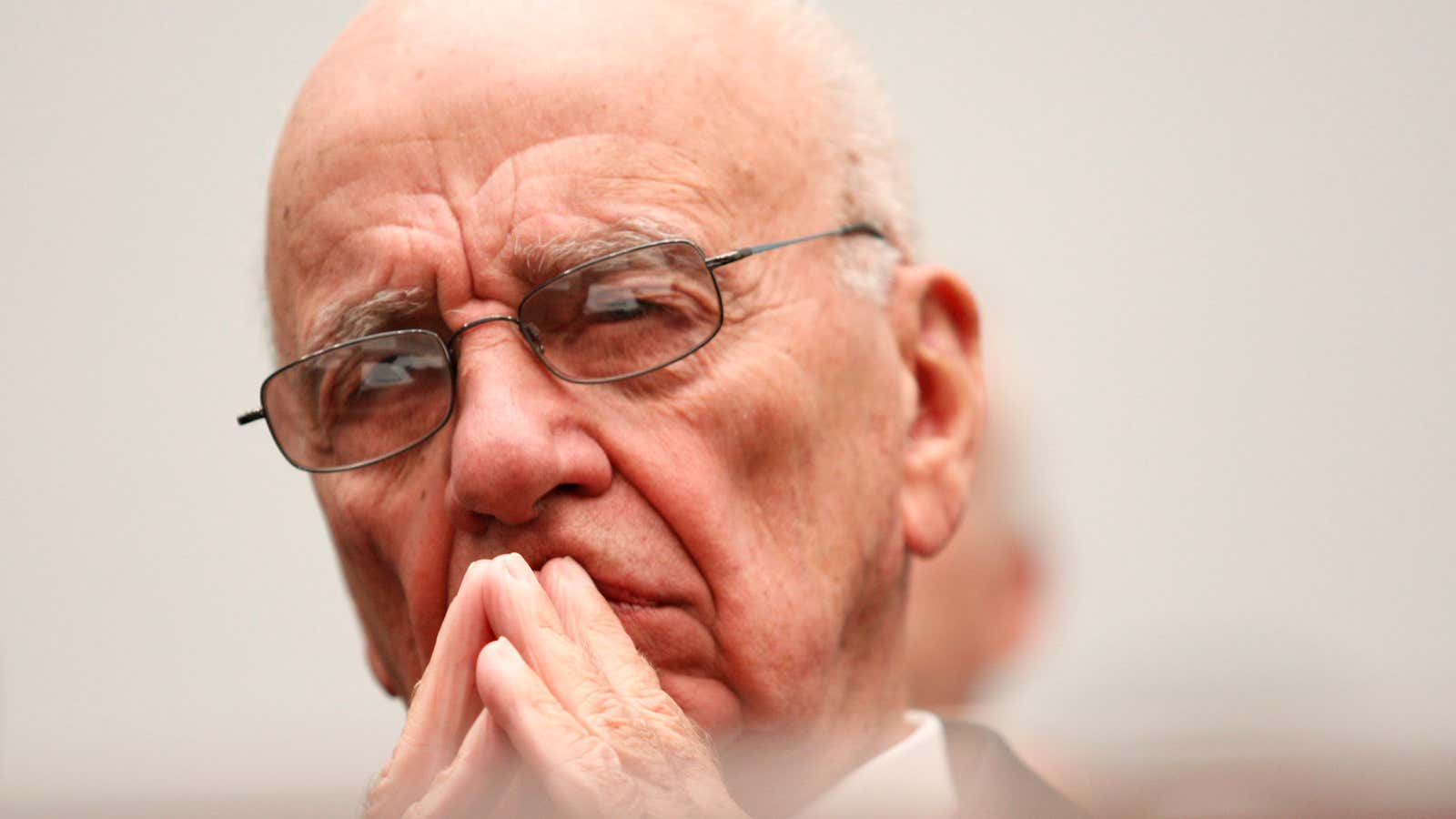 Rupert Murdoch surveys his Australian empire.