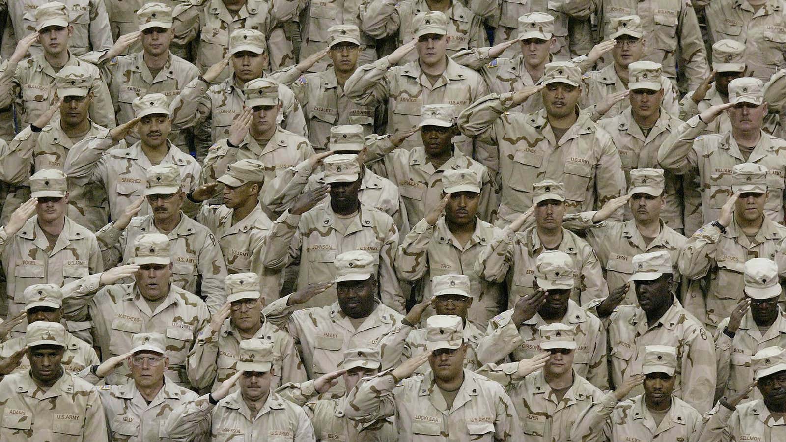 US military retirement: Only one in five soldiers get a pension