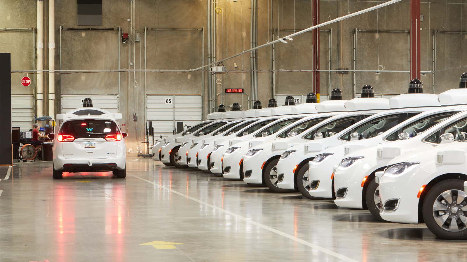 Waymo’s fleet.