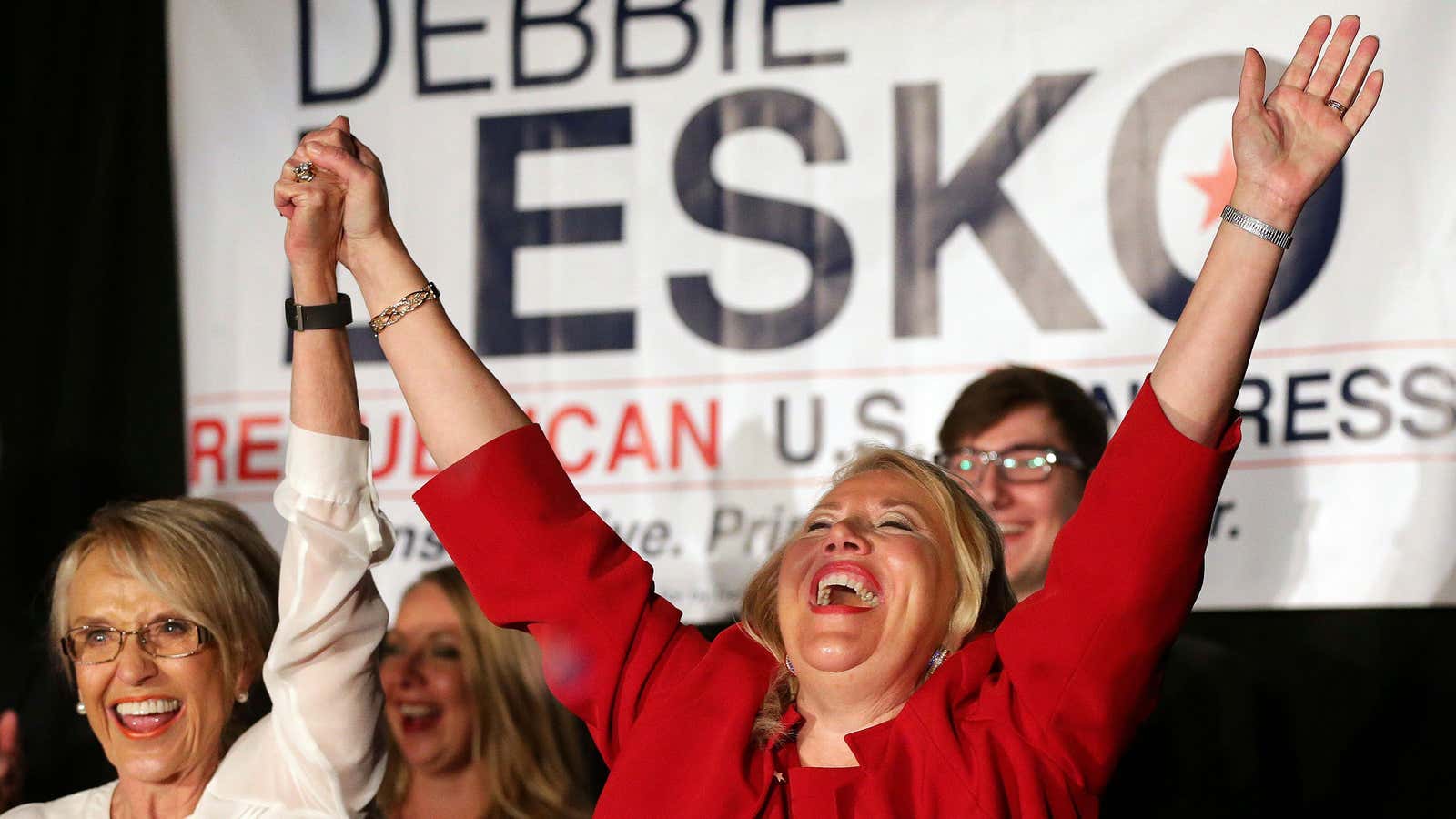 It’s congresswoman Lesko, not missus.