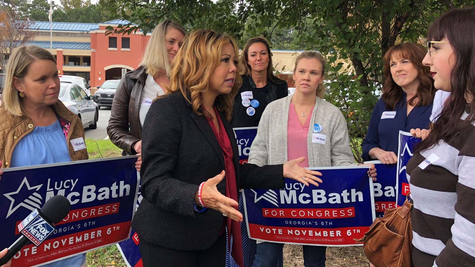 Lucy McBath, the Georgia Congressional candidate.