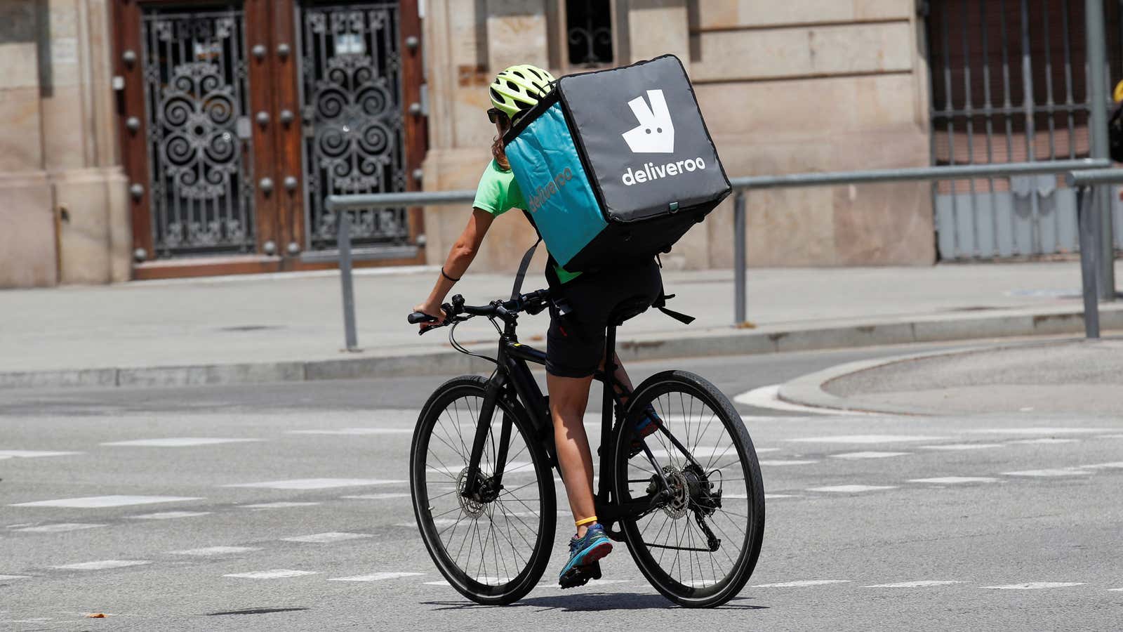 More than 1,000 Deliveroo riders are out of work in Germany.
