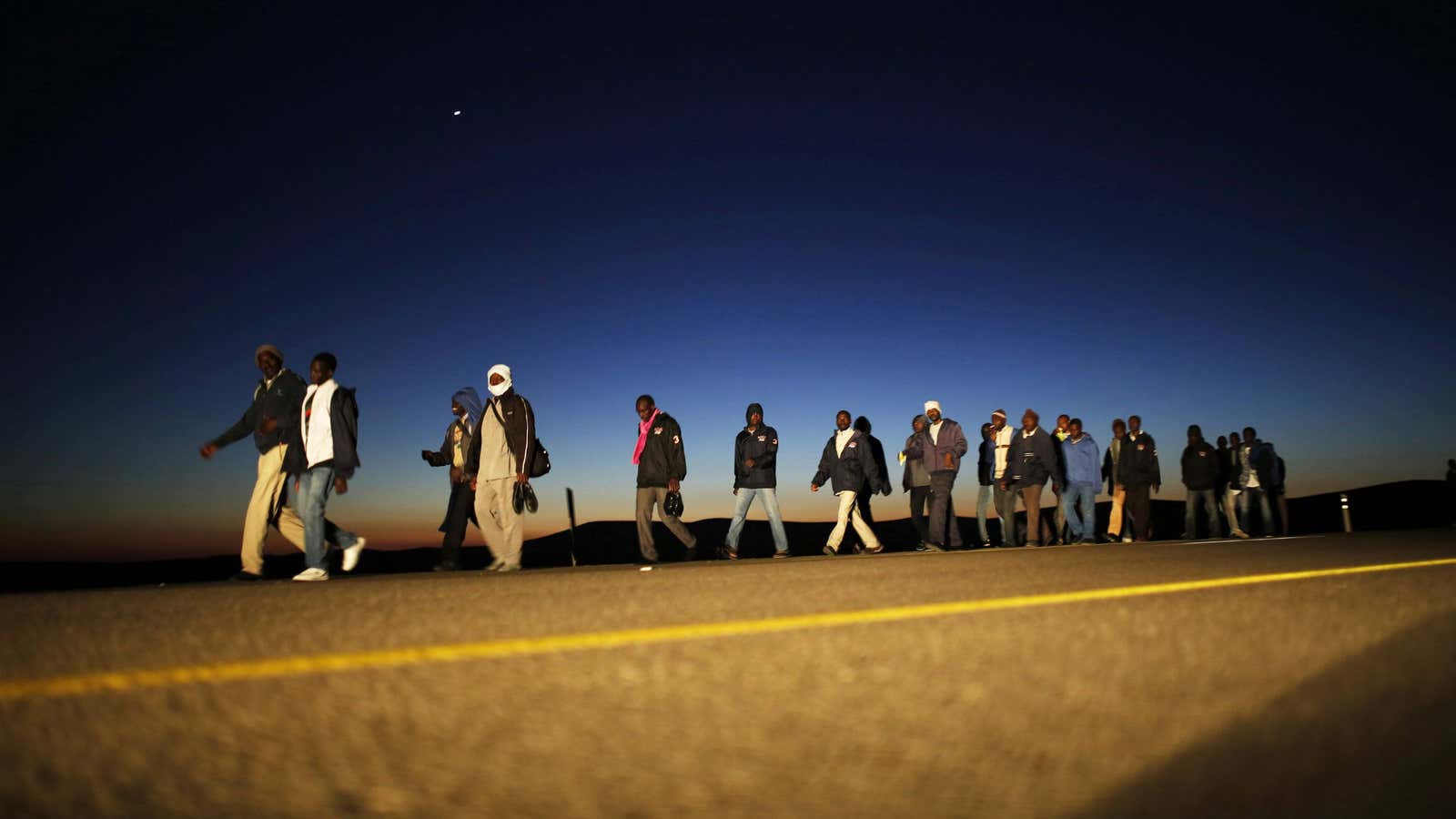 African immigrants in Israel.