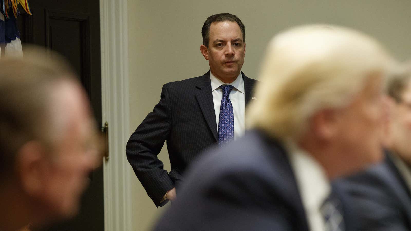 Priebus was never fully trusted.