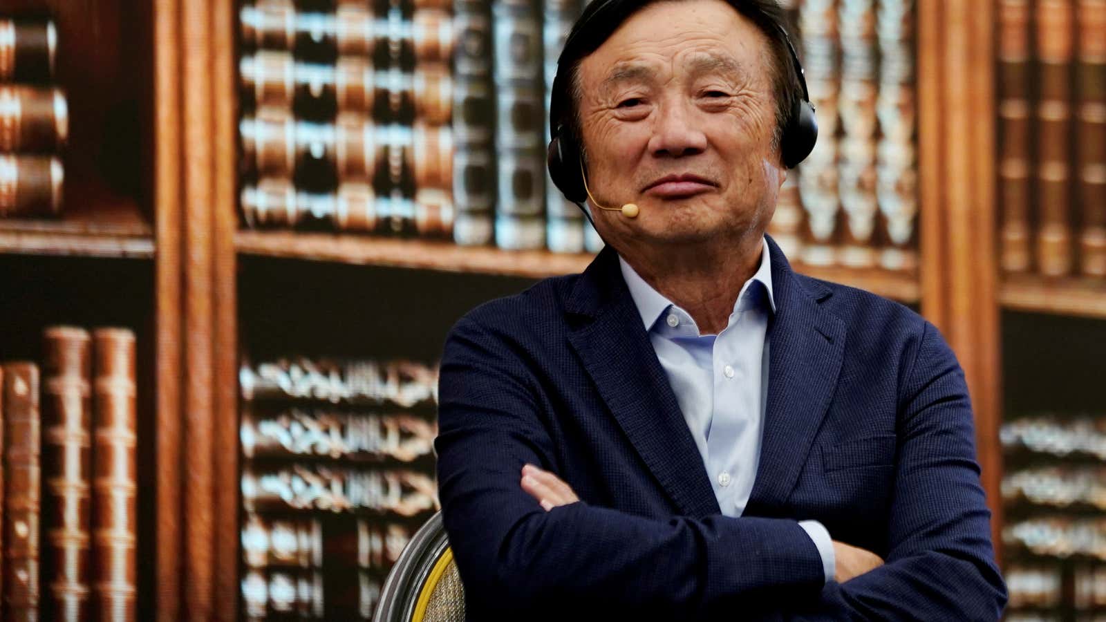 Huawei founder Ren Zhengfei. REUTERS/Aly Song