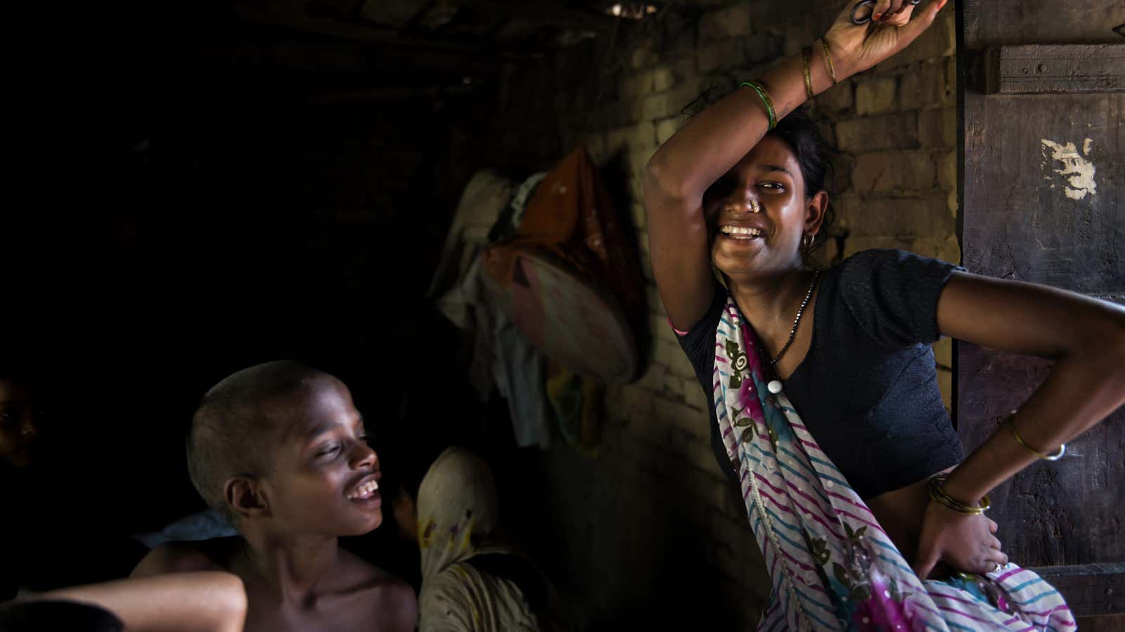 An image from the series “Child Brides of Shravasti”