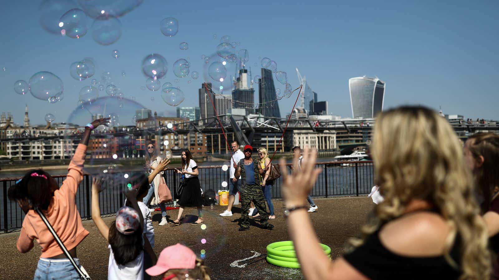 London has had many bubbles.