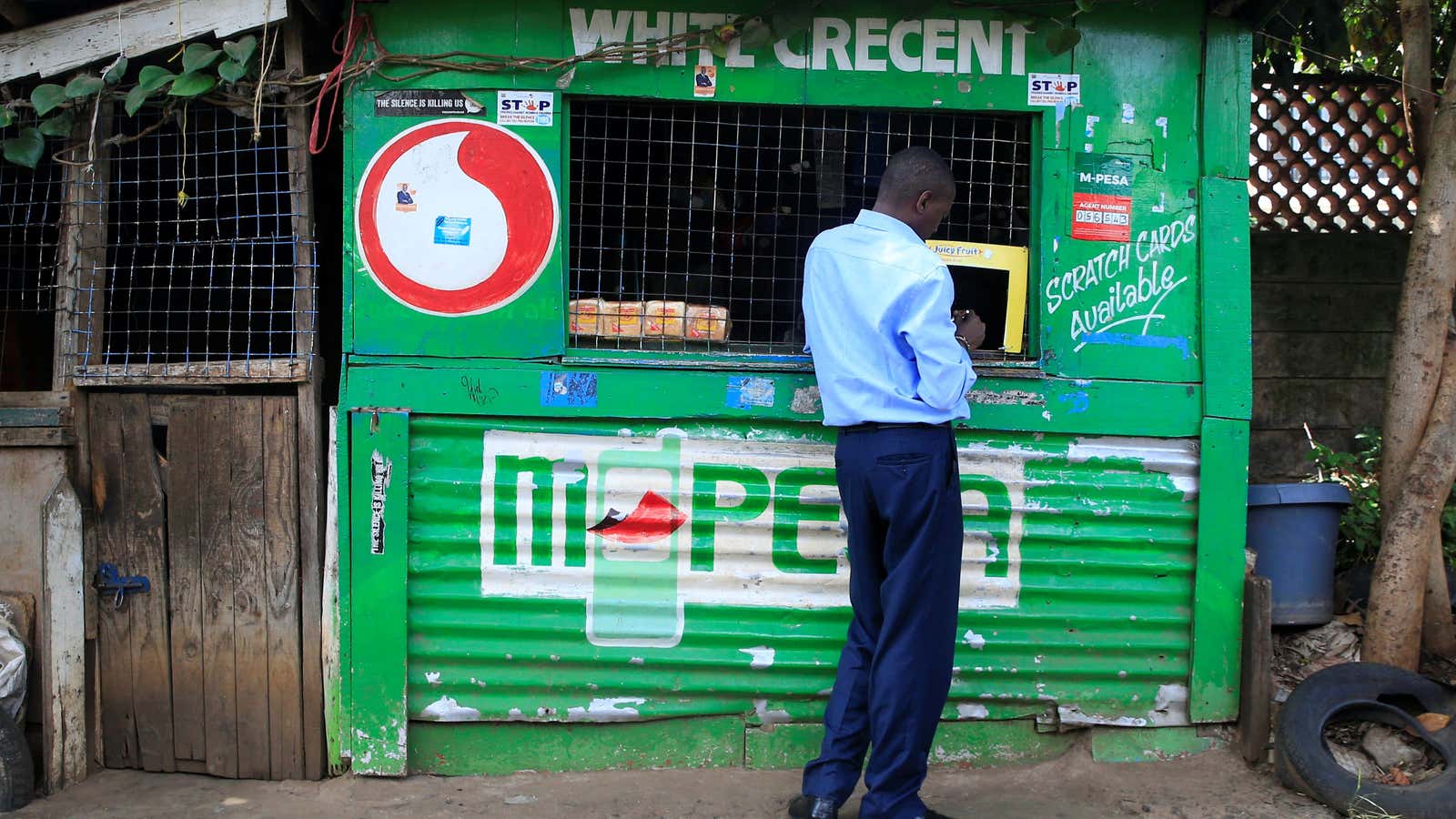 M-Pesa agents are essential to the digital economy in Kenya