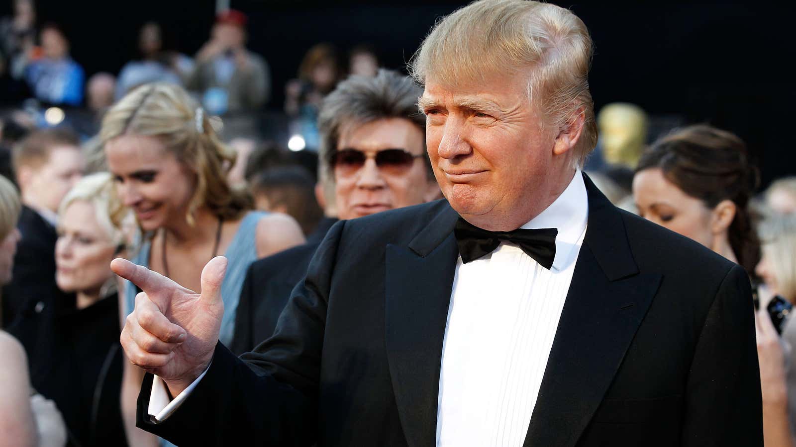 Donald Trump’s spokesman says he won’t be watching the Oscars this year.