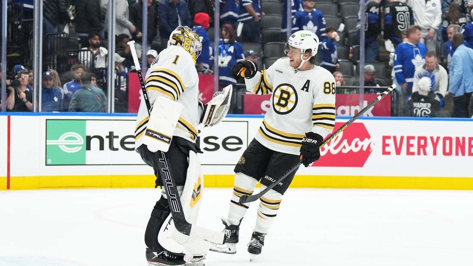 Image for Focused Bruins aim to eliminate Maple Leafs
