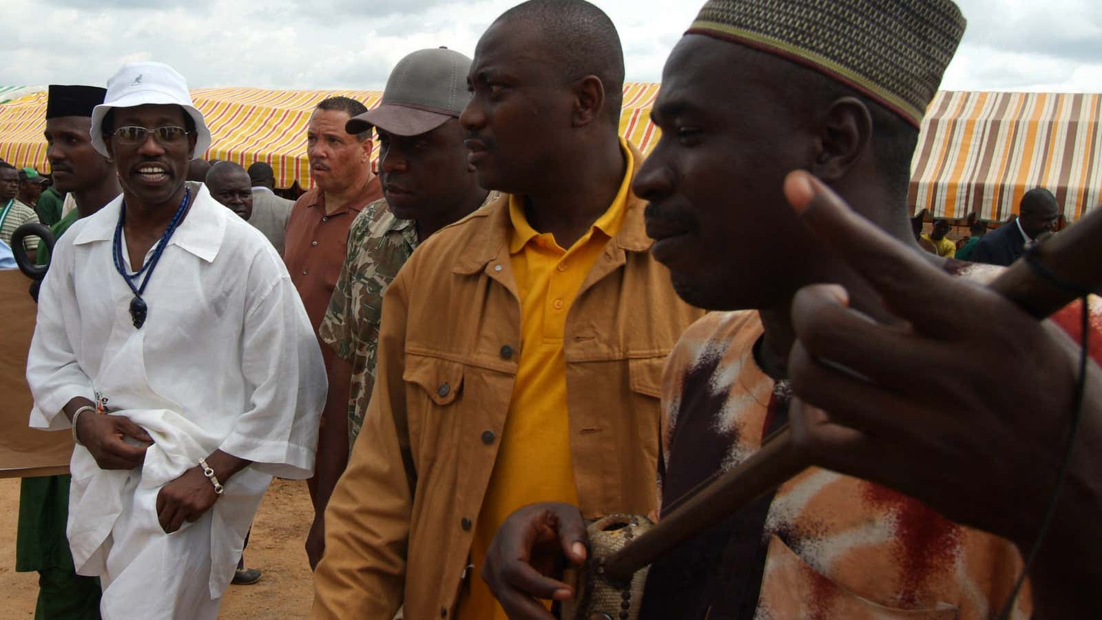 Actor Wesley Snipes on a trip to invest in Nigeria&#39;s film industry, Nollywood. A streaming service for Nollywood is trying to gain viewers.