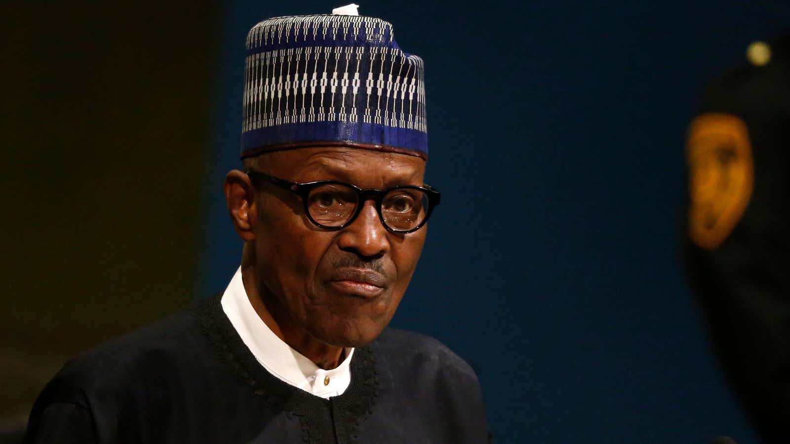 Nigerian President Muhammadu Buhari