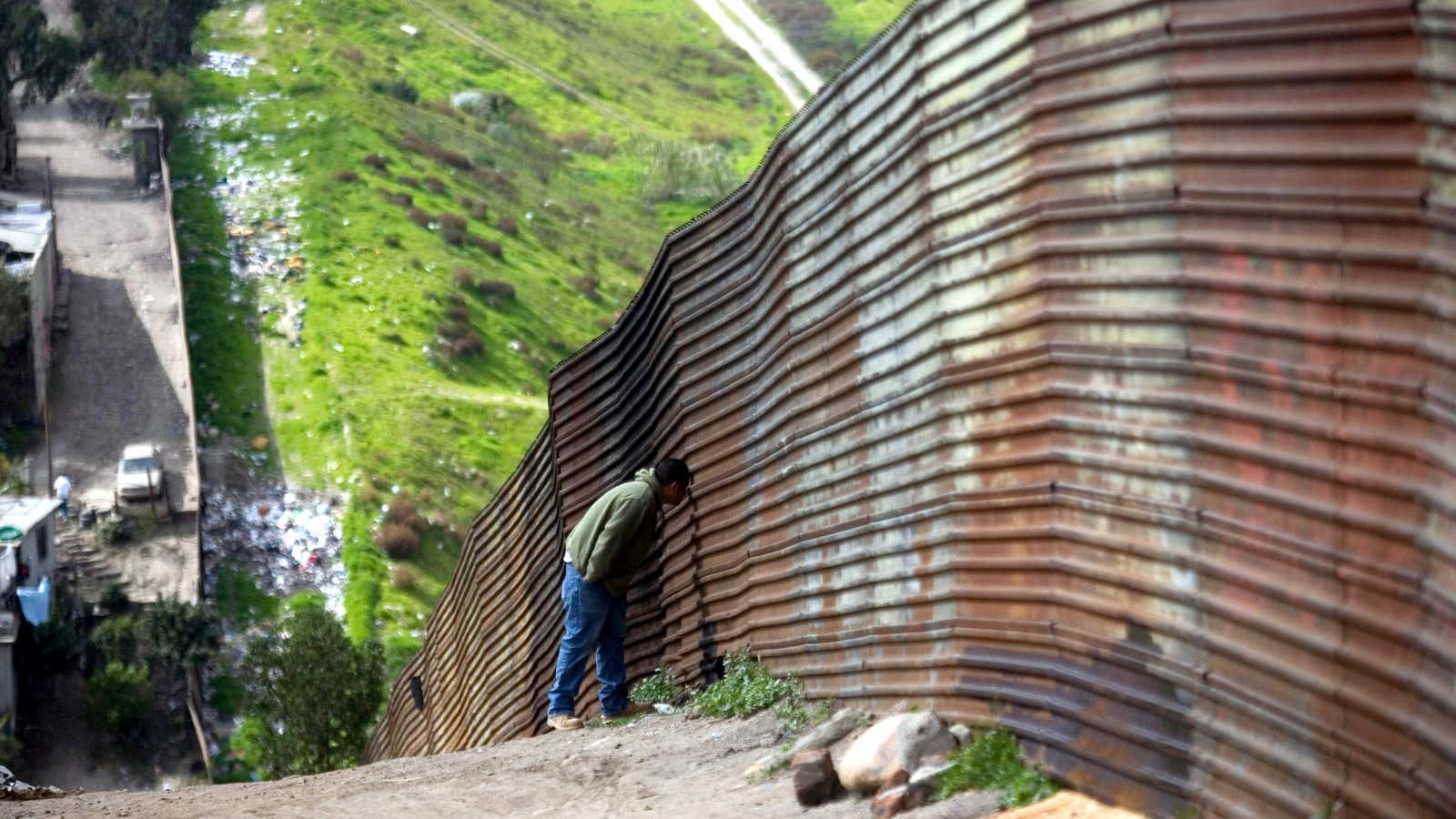 There are walls for people at international borders, and then there are walls for their money.