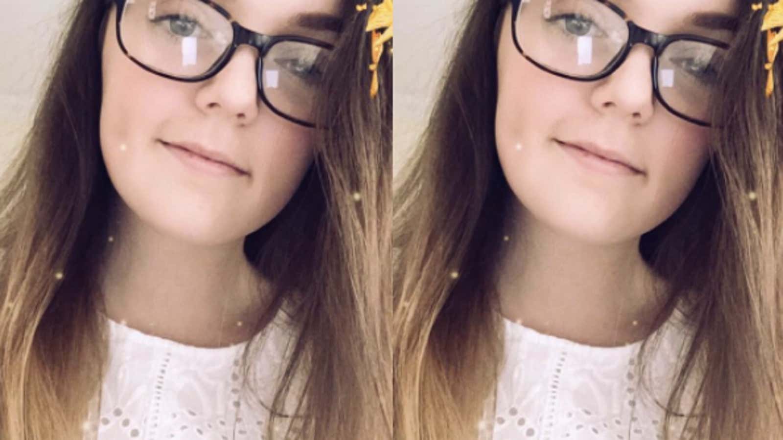 One of the confirmed victims of the Manchester blast, Georgina Callander, 18, is seen in this photo she posted to her Instagram account.