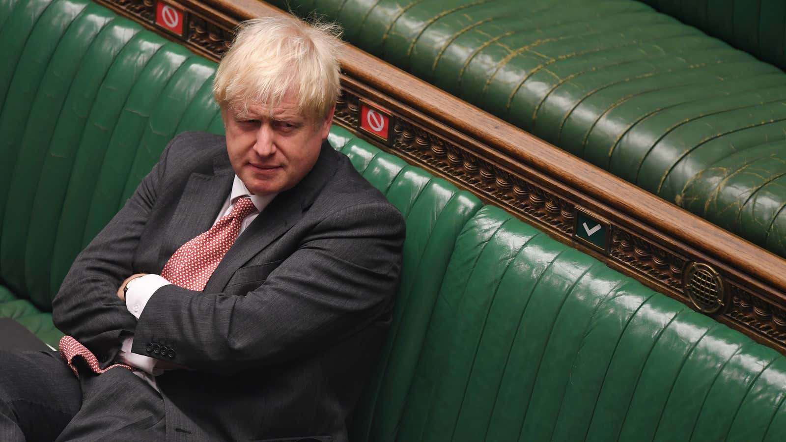 Boris Johnson is in a standoff with his majority in parliament over China.