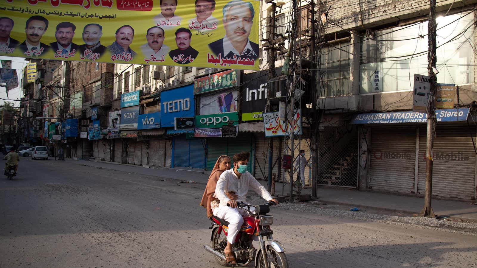 Electricity outages plague most of Pakistan.