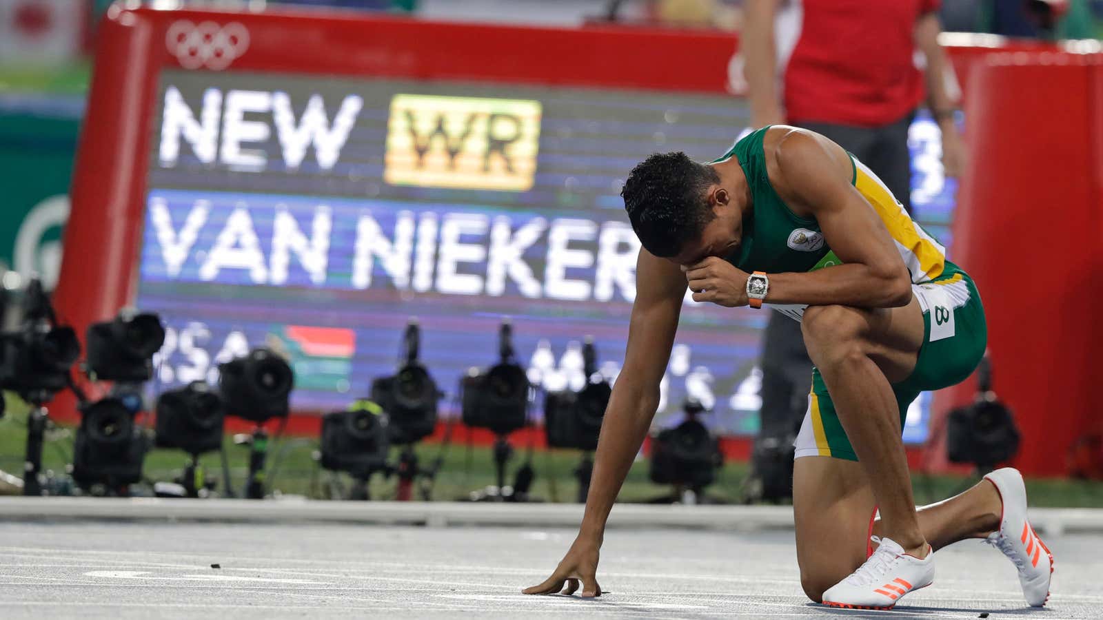 Wayde van Niekerk’s gold win has become about his skin color.