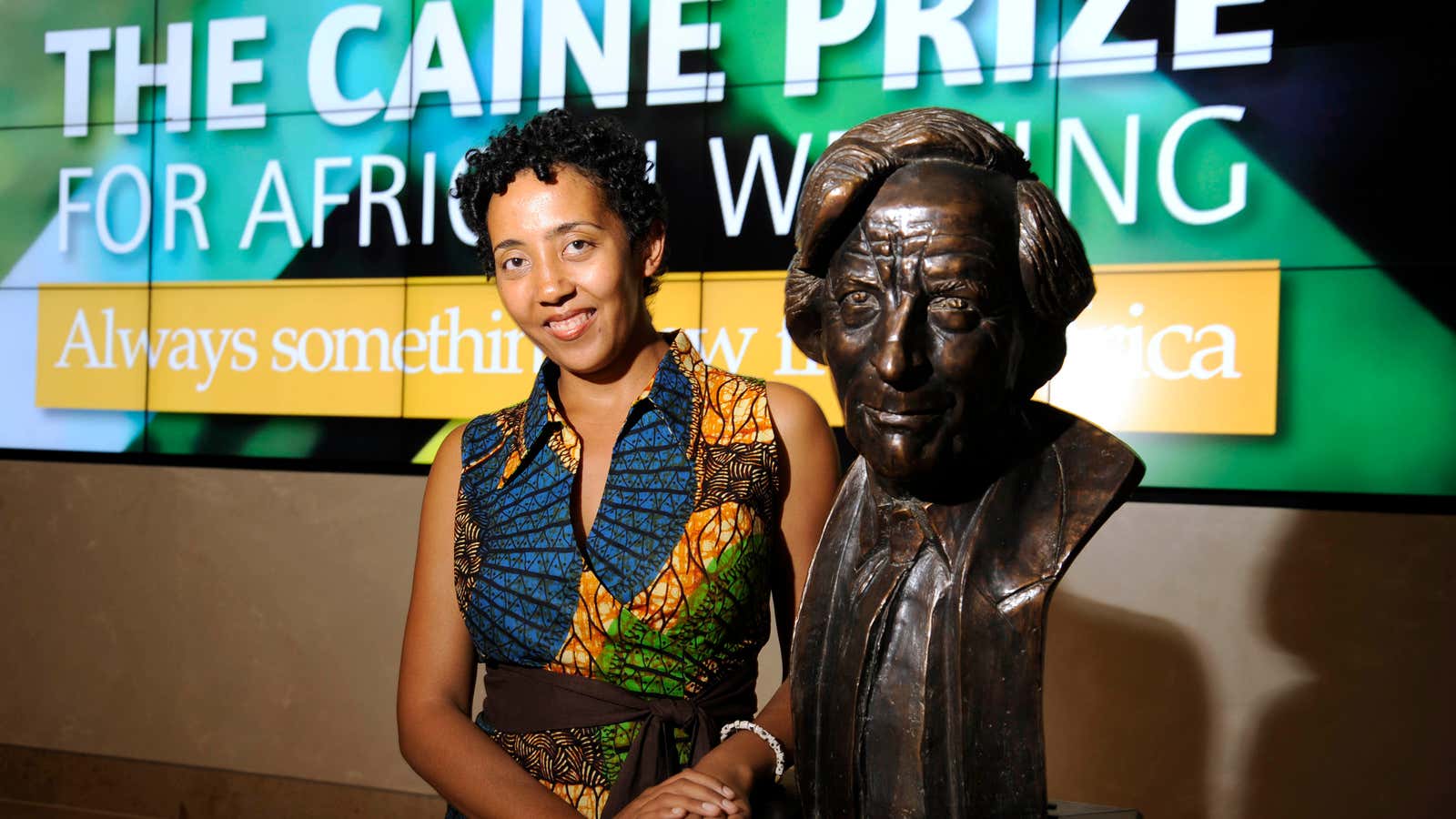 The 2015 Caine Prize winner Namwali Serpell.