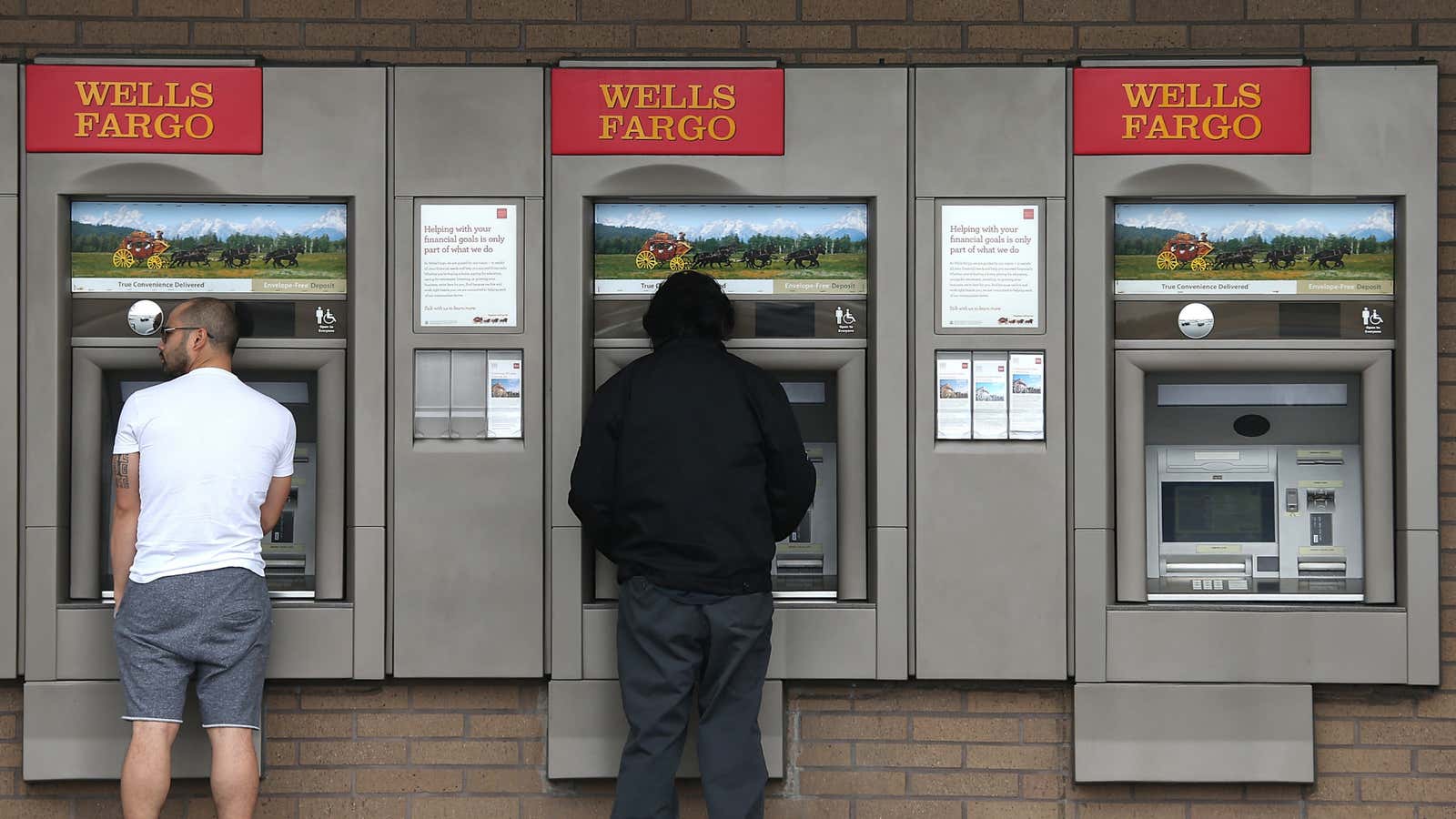 New ATMs might allow customers to not only deposit their money, but spend it, too.